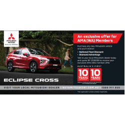 Mitsubishi Motors - An exclusive offer for AMA (WA) Members