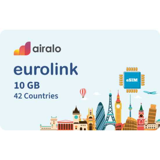 Airalo EU 10GB Data eSIM