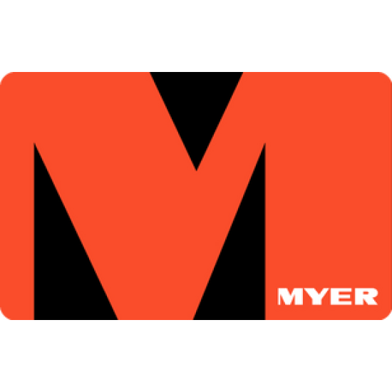 Myer eGift Card - $100
