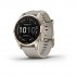 Garmin fēnix® 7S Sapphire Solar, Cream Gold Titanium with Light Sand Band