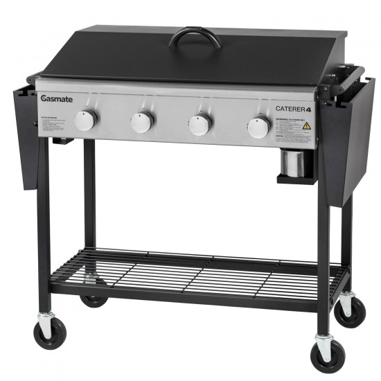 Gasmate Caterer 4 Burner Flat Top BBQ