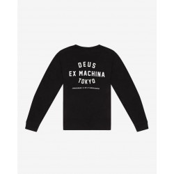 Deus Ex Machina Tokyo Long Sleeve Tee - Black