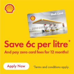 AMA Members save 6c per litre of fuels with Shell Card!