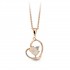 Wellington Jeweller - In-Love Solid Opal Necklace (Rose Gold)