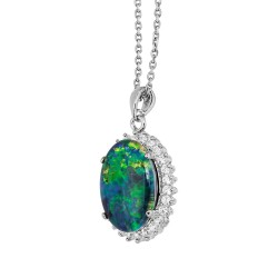 Wellington Jeweller - Treasure Triplet Opal Necklace